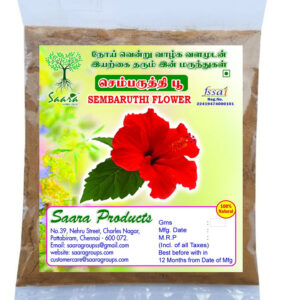 Hibiscus Flower Powder / Sembaruthi Flower Powder 100g