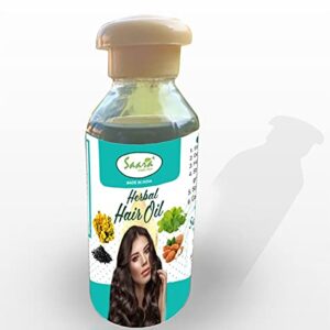 Herbal Hair Oil Reduces Hair Fall  Growth New Hair Ayurvedic Oil,100 ml