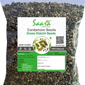 Saara HERBAL FRESH Cardamom Seeds, 50g, Elaichi Dana, Elakkai Vidhai, Velchi Seed, (Pack of 1 X 50gm)