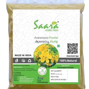 Avarampoo Powder, 100g, Tangedu Flower, Tarwar, Avaram senna, Senna auriculata, For Body, Skin, Face And Hair Care