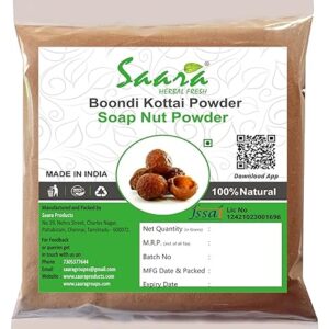 Soapnut Powder, 100g, Boondi Kottai, Kumkudukaya, Organic Reetha, Aritha Powder, For Hair & Face