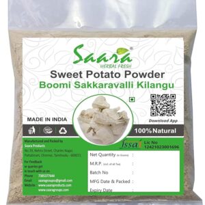 Sweet Potato Powder, 100g, Boomi Sakkarai Kizhangu Powder, Shakarkand, Mathura Kizhangu