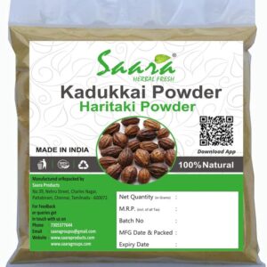 Kadukkai Powder l Haritaki Powder l Terminalia Chebula Powder , 100 gm