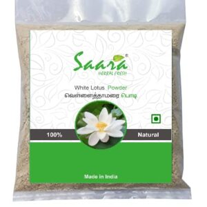 White Lotus Powder,100g, Nelumbo Nucifera Powder, Venthamarai Powder, 100g