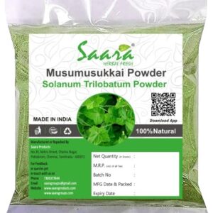 Musumusukkai Powder, 100g, Chitrati, Bilavi, Solanum Trilobatum, Musumusukaya, Mukia Maderaspatana, Aganaki Powder,100g