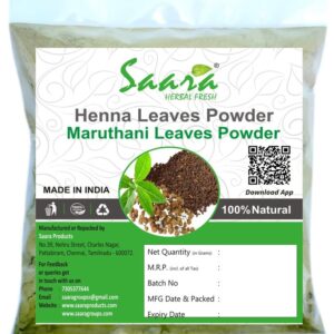 Henna Powder, 100g, Maruthani Leaf, Gorintaku Mehandi, Manjha, Aivanam Powder For Hair care, 100g