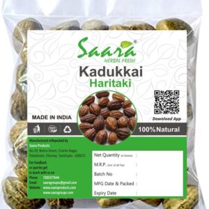 Haritaki,Kadukkai, 100g, Myrobalan, Karakkaya,Terminalia Chebula, Harad, Promotes Digestion, 100g