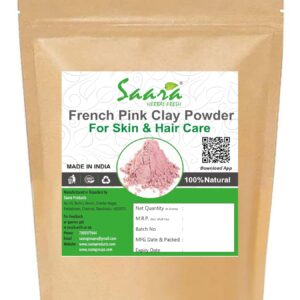 French Pink Clay Powder,100g, Montmorillonite Pink-Clay, French Rose Clay, 100g