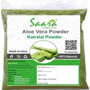 Aloe Vera Powder, 100g, Katralai, Aloe Barbadensis, Kathalai, Alovera powder,100g