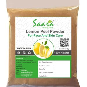 Lemon Peel Powder, 100g, Jambiri Peel Powder, Nimbu Chilka Powder, For Face And Skin Care, 100g