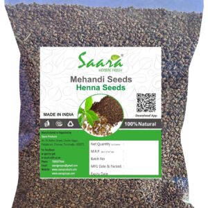 Dried Mehandi Seeds, 100g,Henna Seeds, Maruhtani Seeds, Lawsonia Inermis, Mehendi Beej,100G