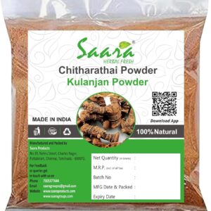 Sitharathai Powder,100g, Kulanjan, Lesser Galangal, Chitharathai Powder, helps to relieve the nasal problem, 100g