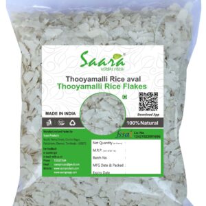 Thooyamalli Rice Aval, 950g, Thooyamalli Rice Flakes/Poha for Breakfast, Cereal Flakes,