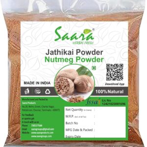 Jathikai Powder,100g, Nutmeg Powder, Jaifal,Jathikka, Jajikaya Powder For Hair & Face, 100g