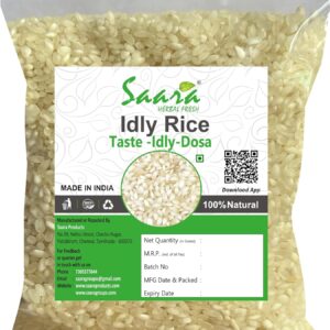 Idly Rice, 950g, Idly Rice for Breakfast, Idly Chawal, Enriched with Dietary Fiber And Nutrients, 950g