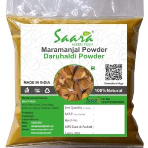 Maramanjal Powder,100g, Daru Haldi, Pasamantram, Kadari, False calumba, Manu Pasupu Powder, 100g