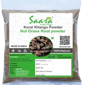 Korai Kilangu Powder, 100g|, Cyperus Rotundus, Nagarmotha, Nut Grass Root Powder, 100g