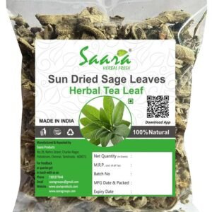 Sun Dried Sage Leaves, 50g, Anti-Inflammatory, DETOX Tea, Rich in VIT A & C, Herbal Tea Leaf