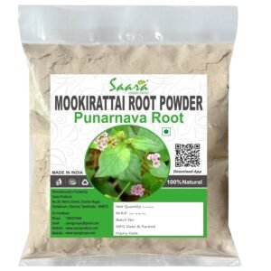 Mukirattai Powder, 100g, Punarnava Root Powder, Mookirattai Root, Atikamamidi, Boerhavia diffusa, Sathi Jadd
