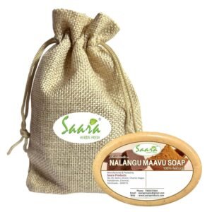 Nalangu Maavu Body Soap, 90g, Herbal SunniPindi Bath Soap, Ubtan Soap, Handmade Herbal Soap, (Pack of 8)