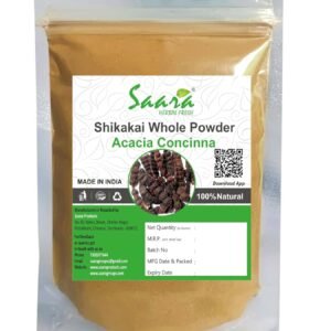 Shikakai Powder 100g, Shika, Seeuakkai, Soap pod, Acacia concinna, Seekaaya Powder For Hair & Skin