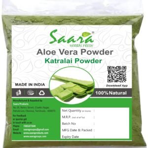 Aloe Vera Powder, 100g, Katralai, Aloe Barbadensis, Kathalai, Alovera Powder, 100g