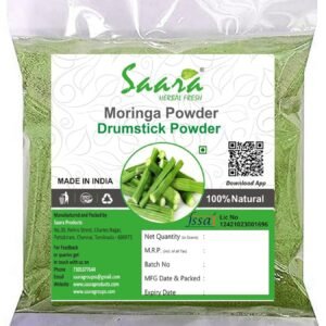 Pure Moringa Drumstick Powder | Dried Drumstick Pod Powder | Ideal for Rasam, Sambar & Curries | 100g