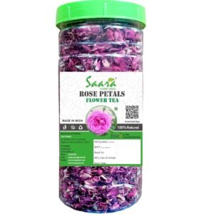 Rose Flower Tea, Natural Sun-Dried Petals 70g, Herbal Tea, Rich in VIT - C, for Beautiful Hair & Skin