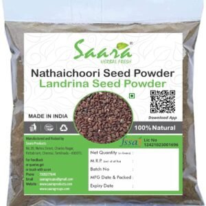 Nathaichoori Seed Powder, 100g | Borreria Hispida Powder | Landrina Seed Powder