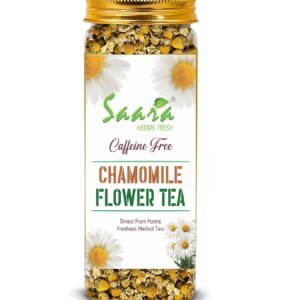 Chamomile Flower Tea, 50g, Pure Whole Flower Buds of Chamomile, Stress Releif, Calming Tisane - Soothing Tea, 50g