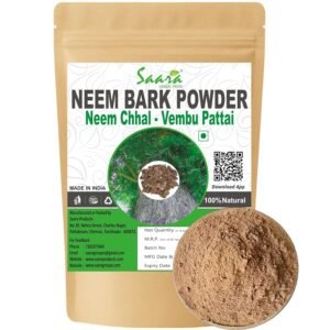 Neem Bark Powder, 100g, Veppam Pattai, Nimbaka, Neem chaal, Azadirachta Indica