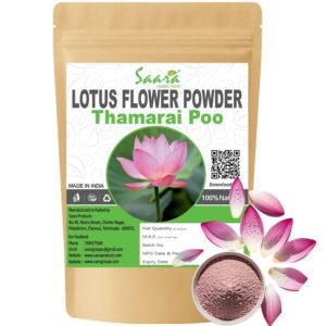 Lotus Flower Powder, 100g, Nelumbo Nucifera Powder, Thamarai Poo, Lotus Flower Powder (Pink)