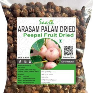 Dried Arasam Pazham, 100g, Dried Peepal Fruit, Arasa Vithai, Arasam Palam, Dried Pipalamu