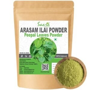 Arasam Ilai Powder, 100g, Peepal Leaves, Ficus Religiosa Leaf, Sacred Fig, Aswattha Pattee,