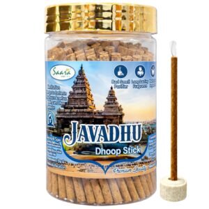 Javadhu Dhoop Sticks Original | Holder Inside | No Charcoal & Bamboo | Javadhu 100g