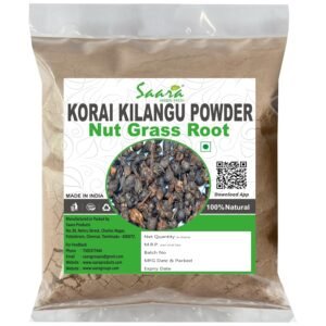 Korai Kilangu Powder, 100g, Nagarmotha, Cyperus Rotundus, Nut Grass Root Powder