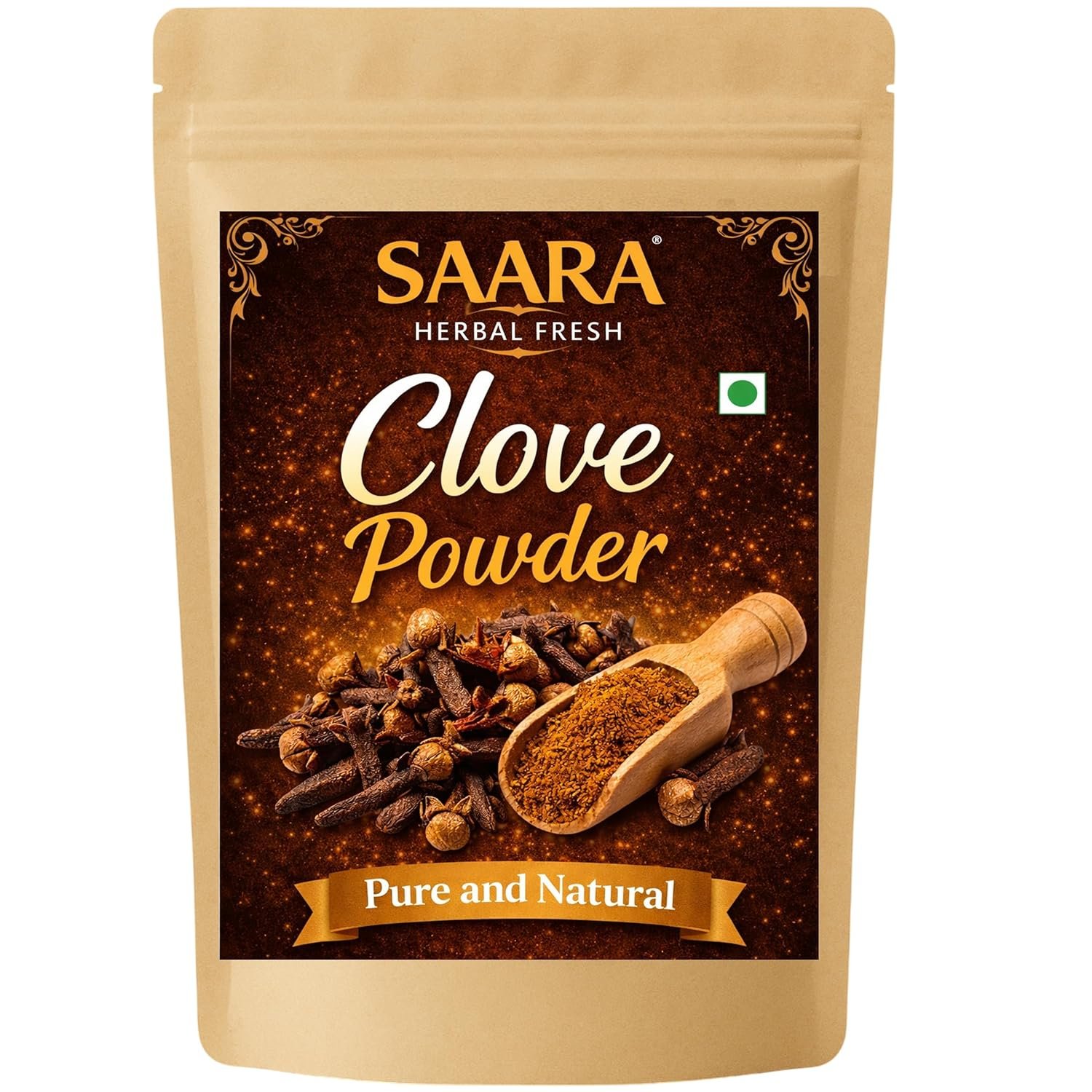 Premium Clove Powder (Lavang/Laung), 100g| Natural Indian Spice for Cooking, Tea & Traditional Use, 100g