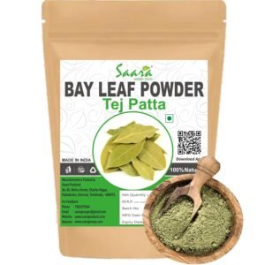 Organic Bay Leaves Powder, 100g Handpicked, Sun-Dried Tejpatta ? Natural Spice for Biryani, Soups & Herbal Tea ? 100g