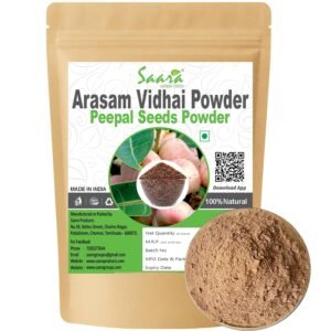 Arasam Vidhai Powder, 100g, Ficus Religios, Peepal Fruit Seed Powder,helpful for cough, pitta