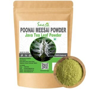 Poonai Meesai Powder, 100g, Java Leaf Tea, Cat Whiskers Plant, Orthosiphon Stamineus, Seeraga Tulsi Powder, Herbal Tea
