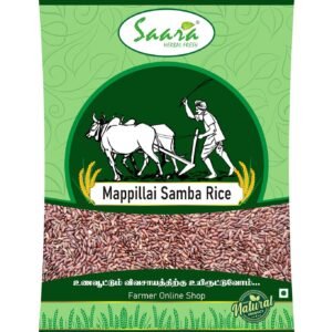 Mappillai Samba Rice, 1kg | Mapilai Samba | Bride Groom | Traditional Red Rice | Red Chawal
