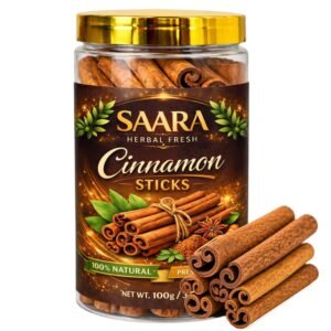 Cinnamon Stick Roll, 75g | Dalchini Sticks Whole | Lavangapattai Cinnamon | Spice for Tea & Food, 75g