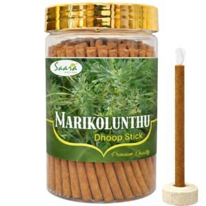 Marikolunthu Dhoop Sticks | Marikolunthu | Patharchur | Ajwain Leaf Plant Incense, 100 g