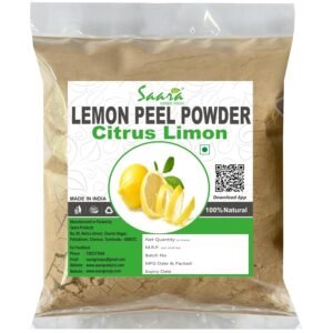 Lemon Peel Powder, 100g, Jambiri Peel, Nimbu Chilka, For Face And Skin Care, 100g