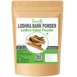 Lodhra Bark Powder, 100g| Lodhra Chhal | Lodhra Pattai Powder, 100g