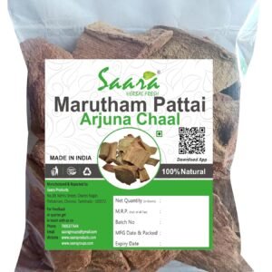 Marutham Pattai,100g, Terminalia Arjuna Bark, Arjuna Chaal, Arjun Bark for blood clotting