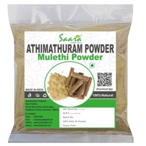 Athimathuram Powder, 100g, Mulethi, Yashtimadhu, Licorice, Glycyrrhiza Glabra