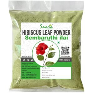 Hibiscus Leaves Powder, 100g, Sembaruthi Leaf Powder, Dasanamu, Jasus, Gudhal, Chembarathi, Dasavala Leaf Powder