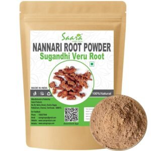 Nannari Root Powder, 100g, Kapuri, Naruninti, Anantamul, Sogade Beru