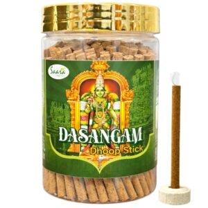 Dasangam Dhoop Sticks Natural | Holder Inside | No Charcoal & Bamboo | Dasangam 100g